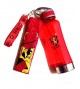 Garrafa Plástico e Inox Squeeze do Sport 700ml com mochila saco e cordão